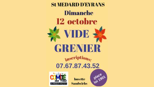 Vide grenier d'automne