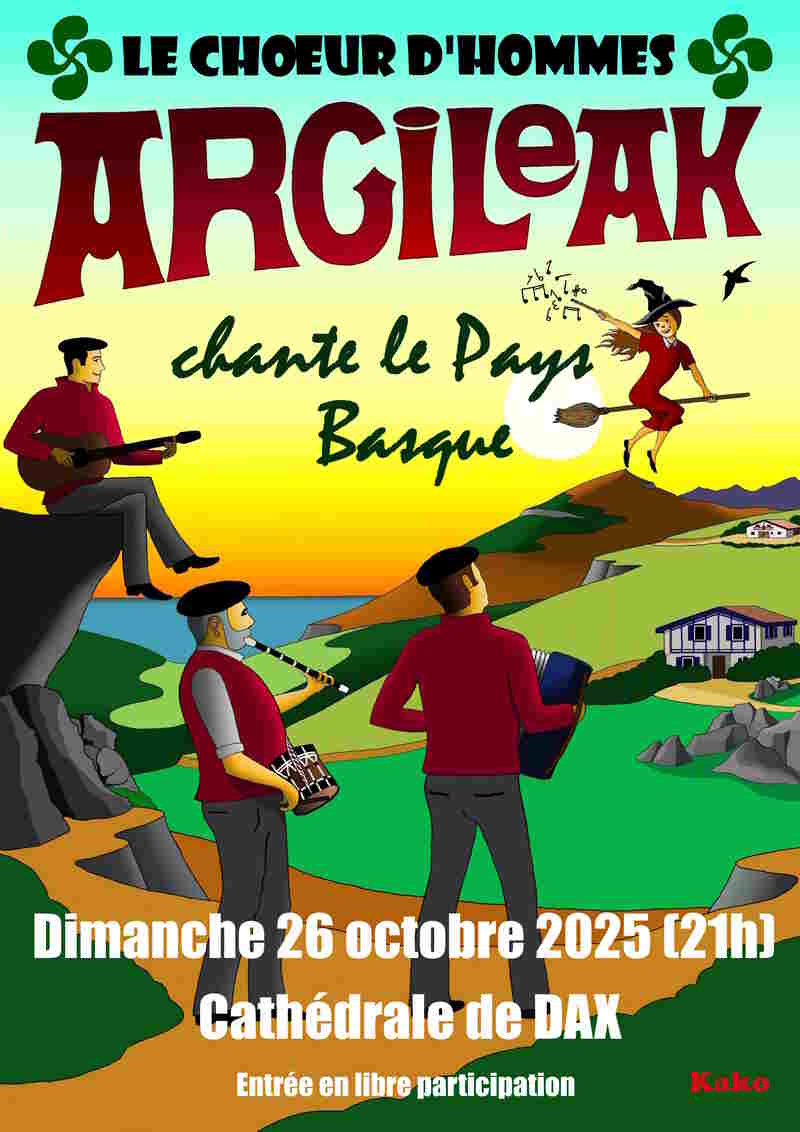 Concert du choeur basque Argileak