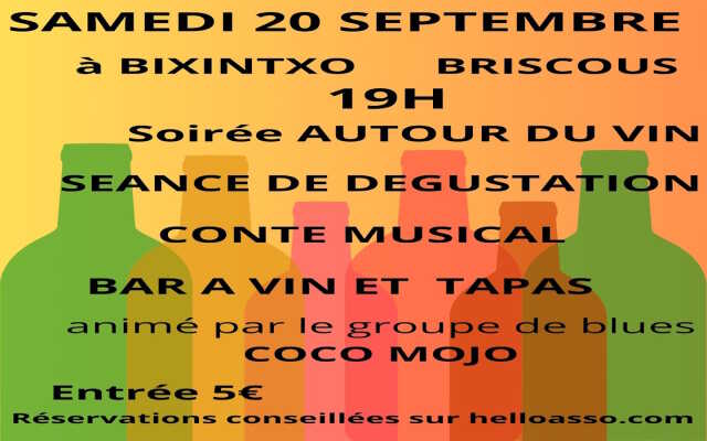 Soirée autour du vin
