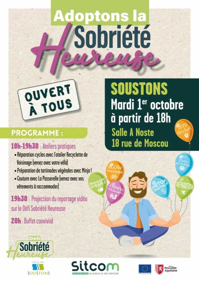 Adoptons la Sobriété Heureuse