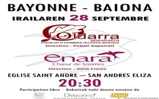 Concert du choeur de femmes Enara