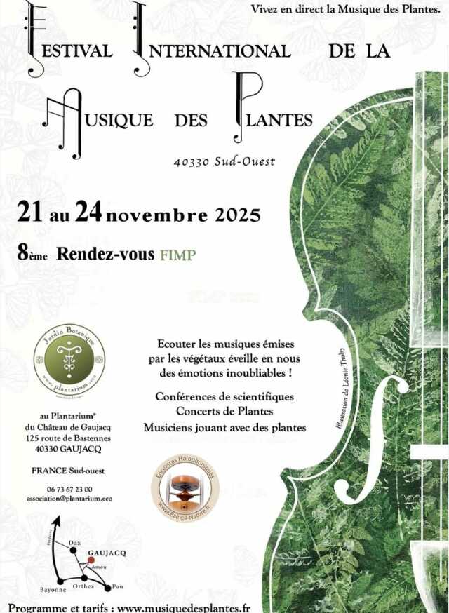 Festival international de la musique des Plantes et symposium de la biodynamisation botanique