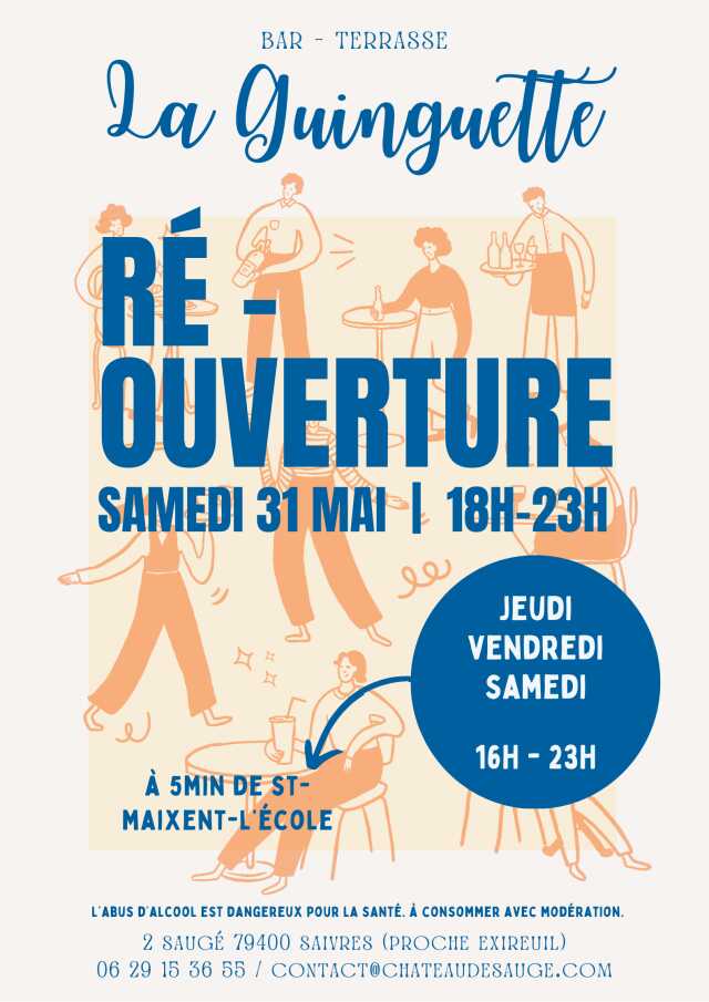 Soirée de ré-ouverture La Guinguette