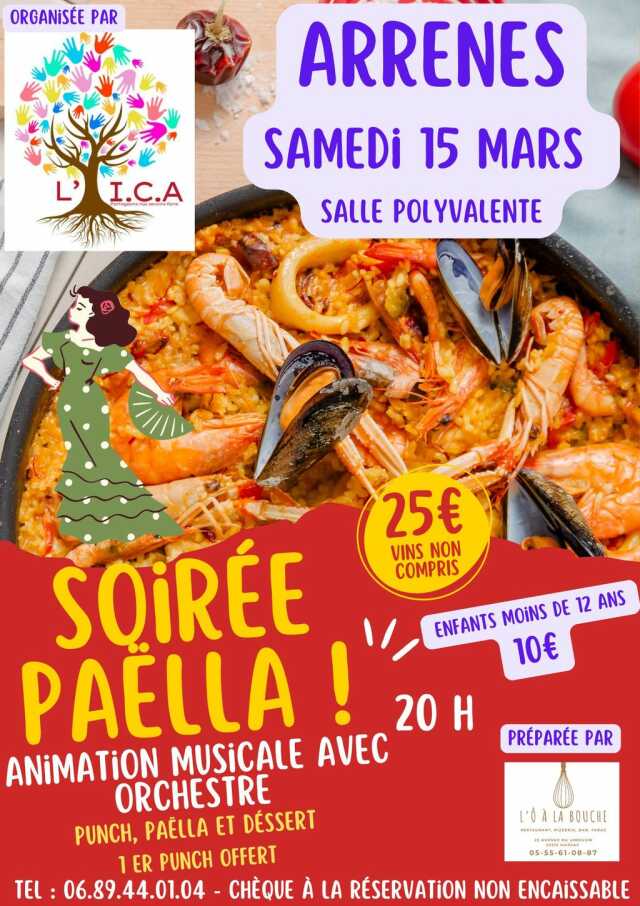 Soirée Paêlla