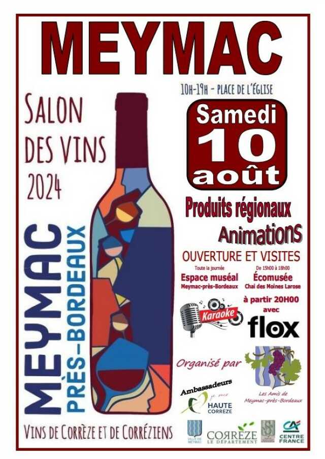 Salon des vins de Meymac près Bordeaux