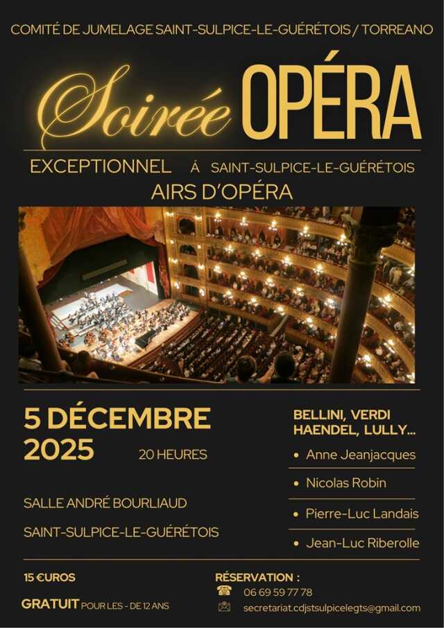 Soirée Opéra