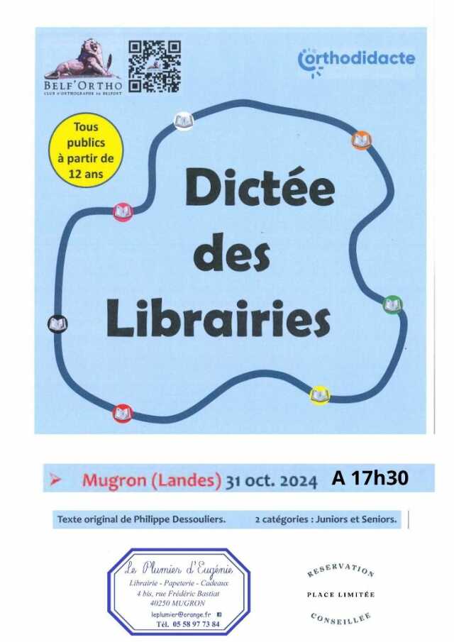 Dictée des Librairies