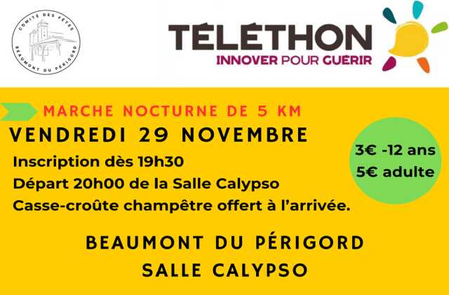 Marche Nocturne | Téléthon 2024