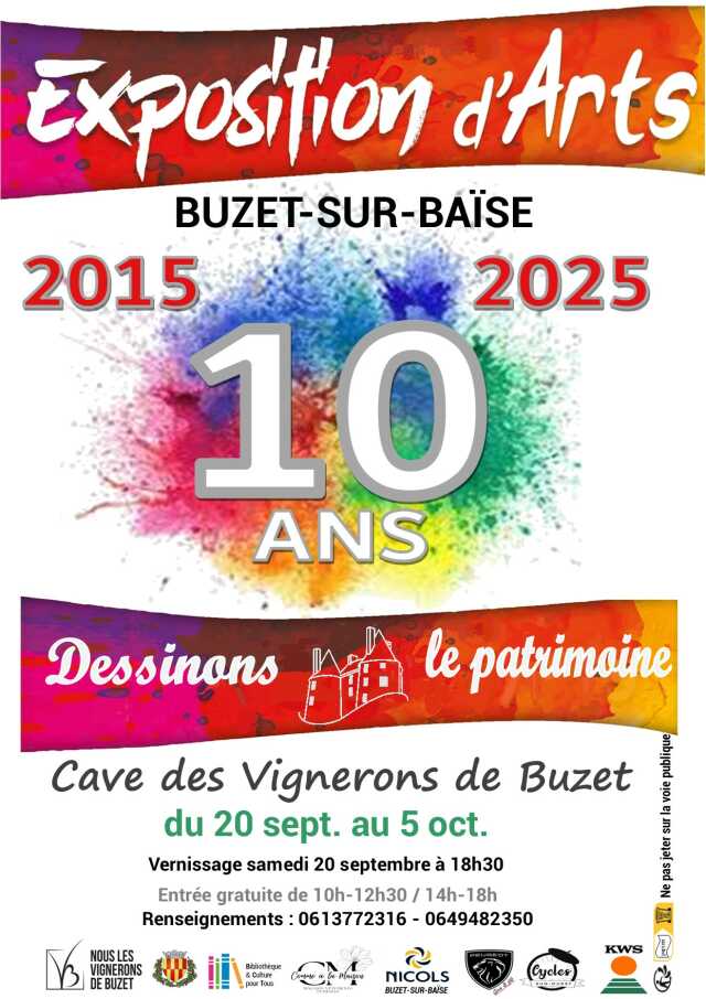 Exposition d'arts : Dessinons le patrimoine