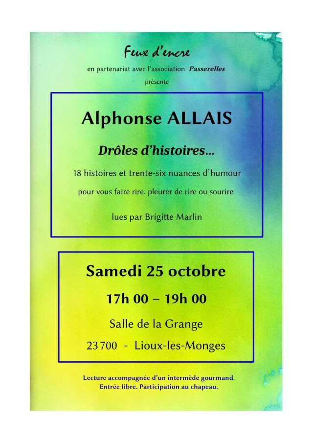 ALPHONSE ALLAIS , Drôles d'histoires ...