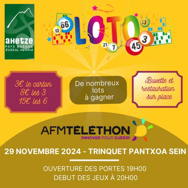 Loto du Téléthon