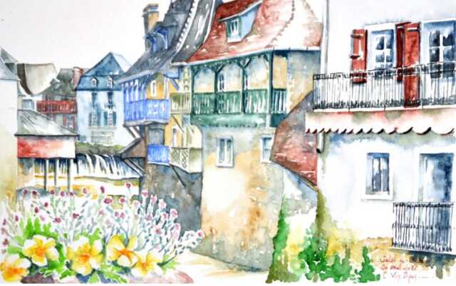 Atelier dessin, peintures, aquarelles > Aveyron Ségala Tourisme
