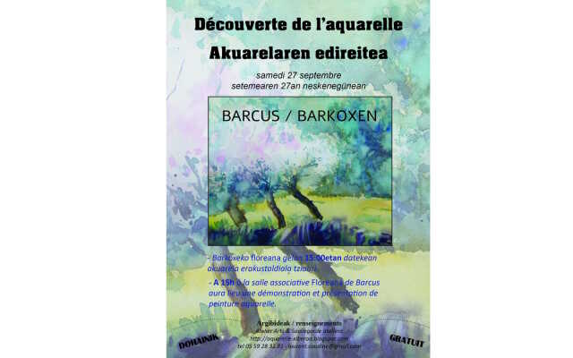 Atelier découverte de l'aquarelle