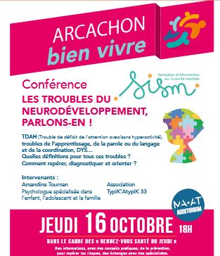 Conférence : Les troubles du neurodéveloppement, parlons-en !