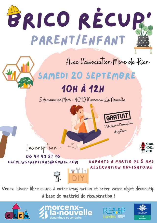 Atelier Parents/Enfants Bricolage