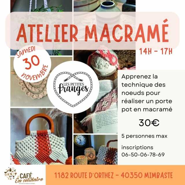 Atelier macramé