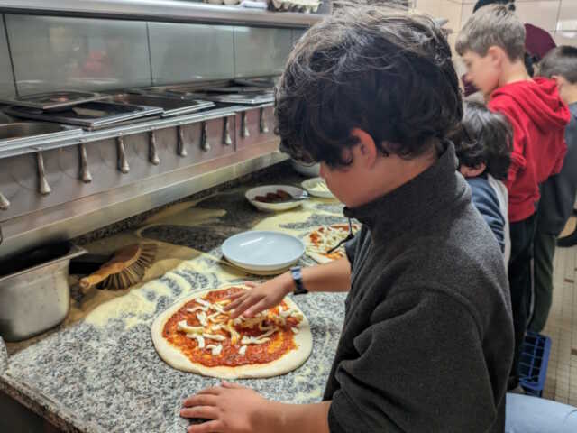 L'atelier des petits pizzaïolos