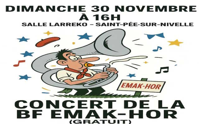 Concert de la Batterie Fanfare Emak Hor