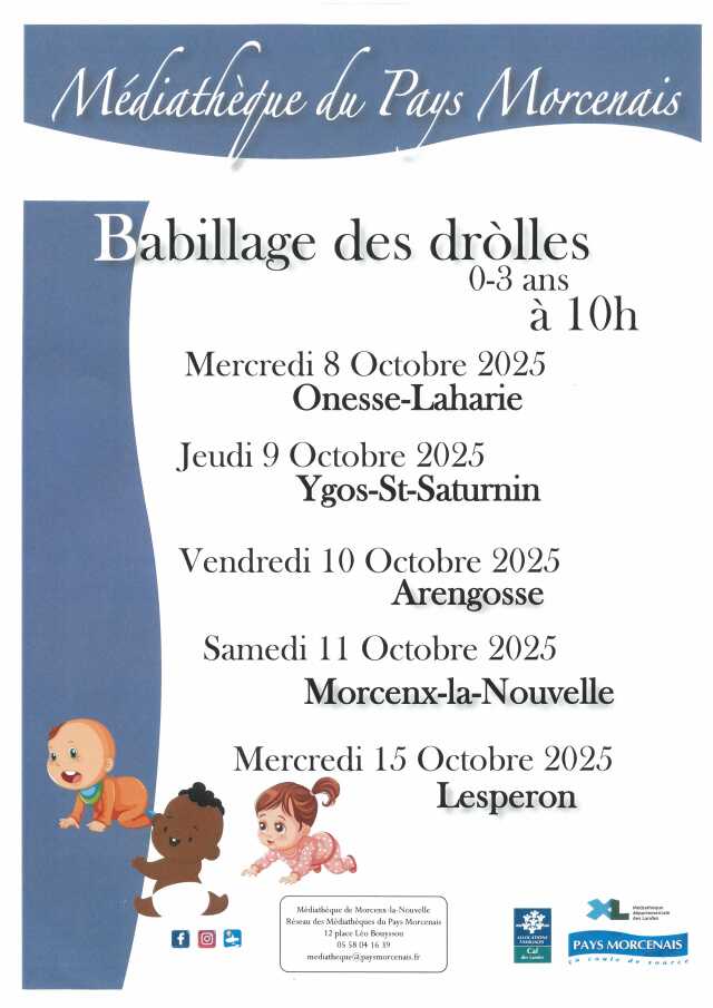 Babillage des dròlles- Onesse Laharie