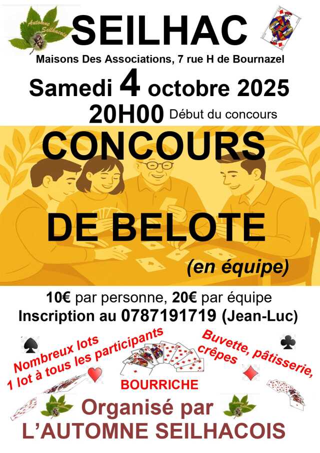 Concours de belote