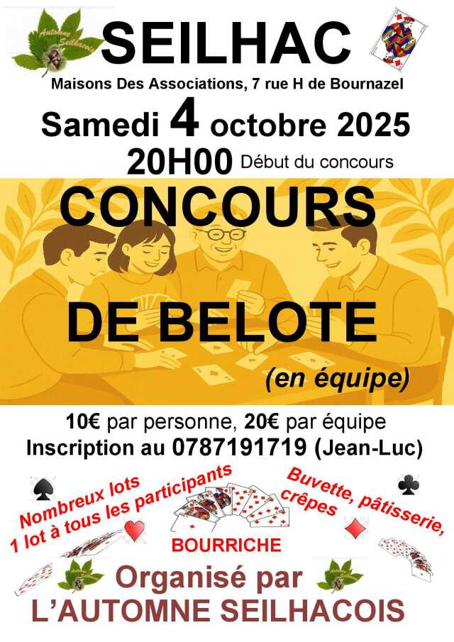 Concours de belote