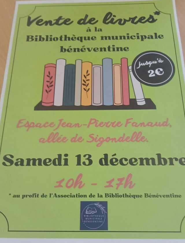 Vente de Livres