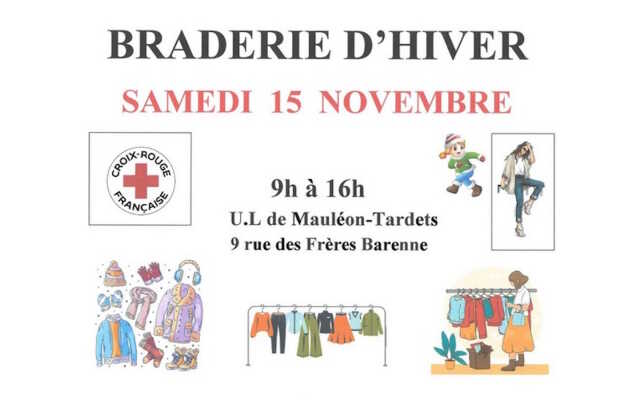 Braderie d'hiver de la Croix Rouge