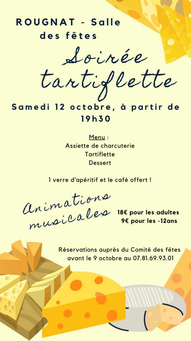 Soirée tartiflette