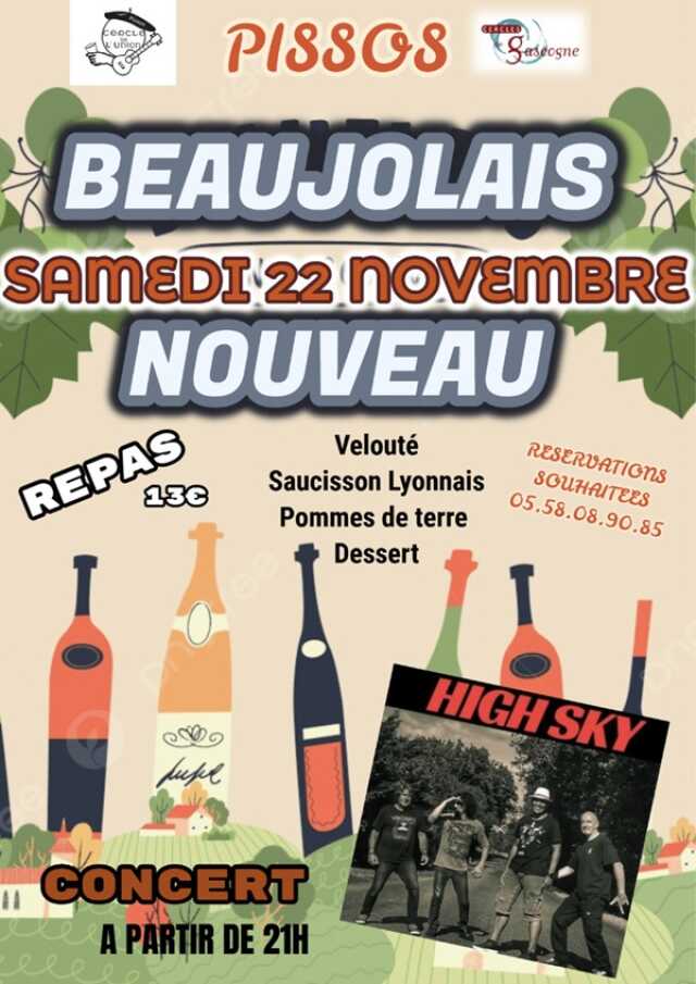 SOIRÉE BEAUJOLAIS NOUVEAU