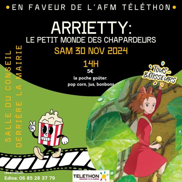 Téléthon : cinéma 