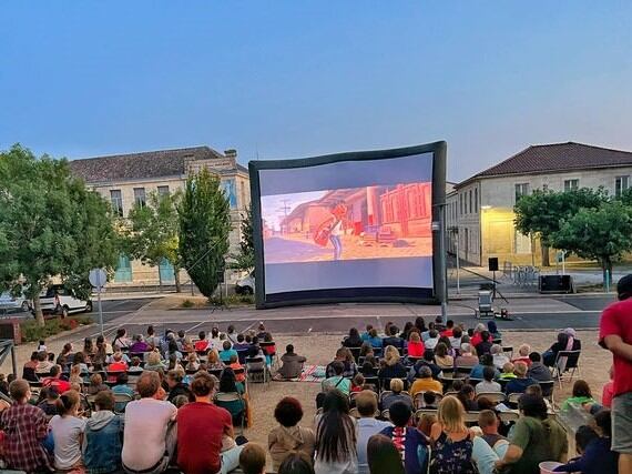 Cinéma en plein air