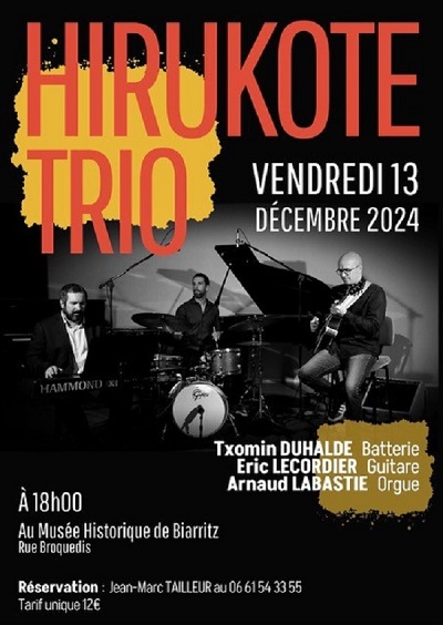 Concert Jazz Hirukote Trio