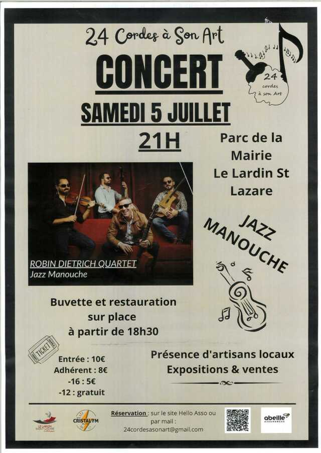Concert Robin Dietrich Quartet