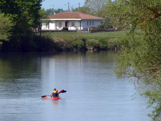 Descente en canoë/kayak sur l’Adour