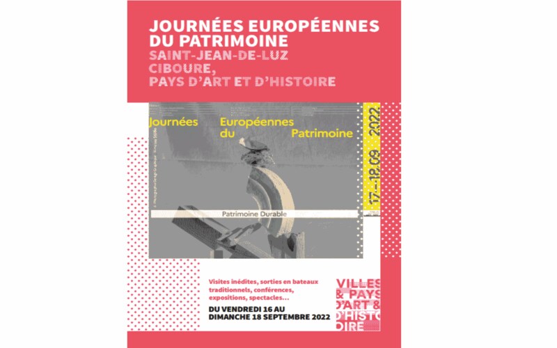 Journées européennes du patrimoine : Balade architecturale de Ciboure et Saint-Jean-de-Luz