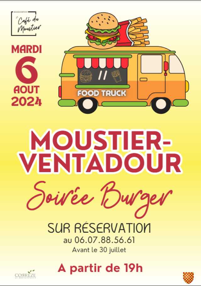 Food truck - soirée Burger