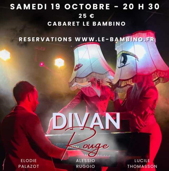 Divan Rouge | Cabaret Le Bambino