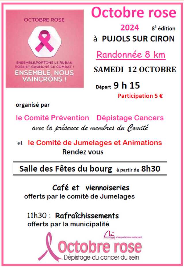 Marche octobre rose