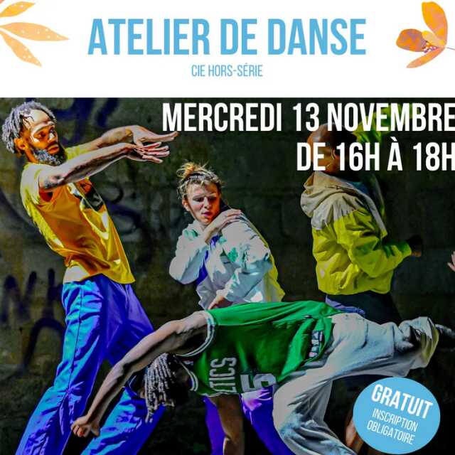 Atelier de danse avec la Compagnie Hors-Série