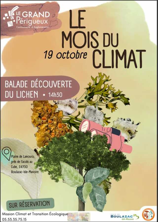 Le Mois du Climat : La Ballade Découverte du Lichen