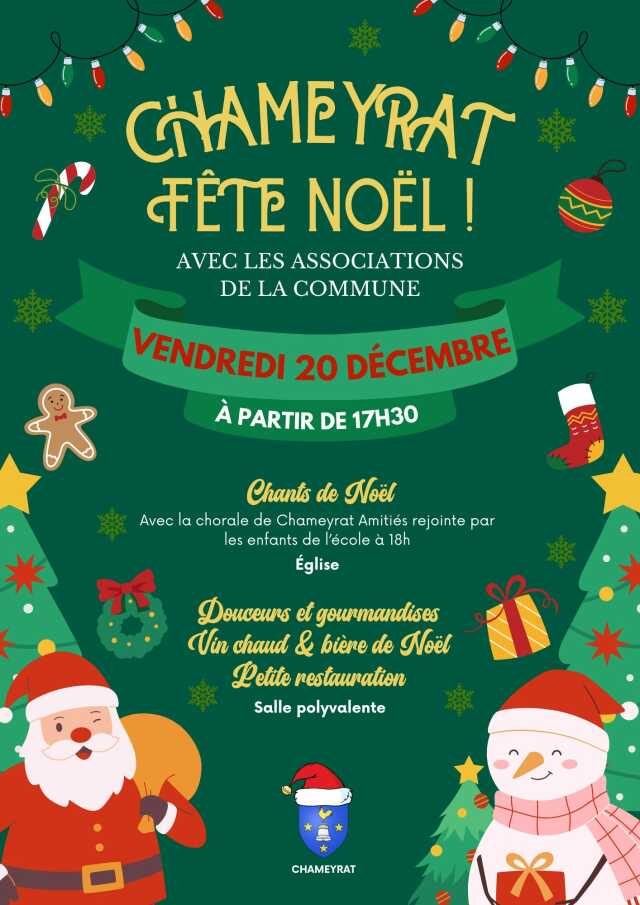 Chameyrat fête Noël