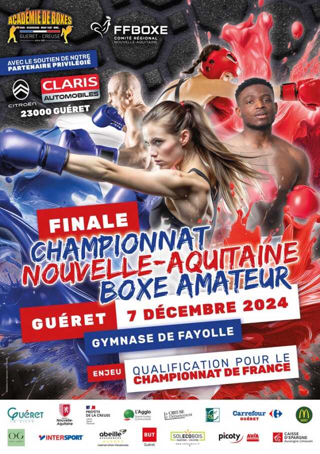 Championnat Nouvelle Aquitaine Boxe amateur