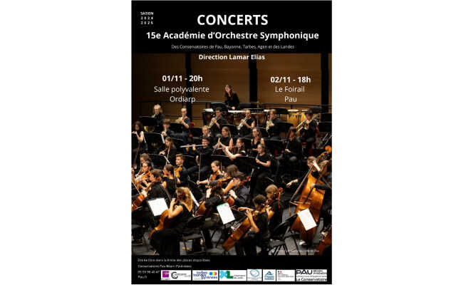 Concert classique : 15e Académie d’Orchestre Symphonique