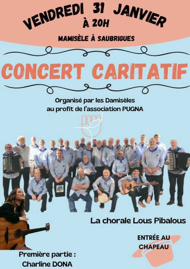 Concert de la Chorale Lous Pibalous & Charline Dona