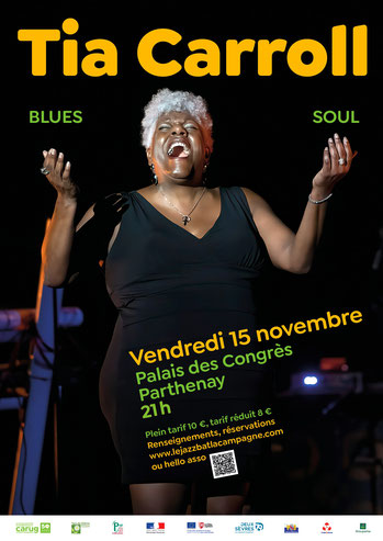 Jazz bat la campagne - Concert Tia Carroll