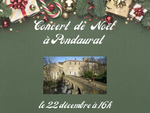 Concert de Noël à Pondaurat