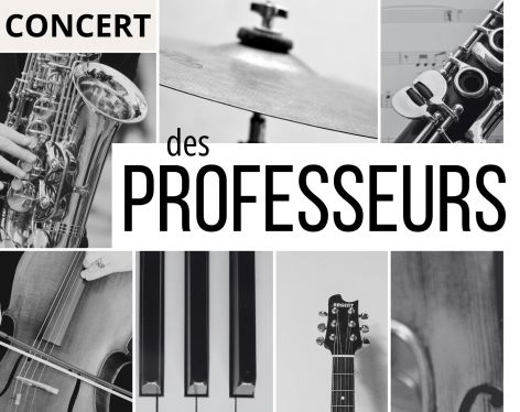 Concert des professeurs de l'école de musique