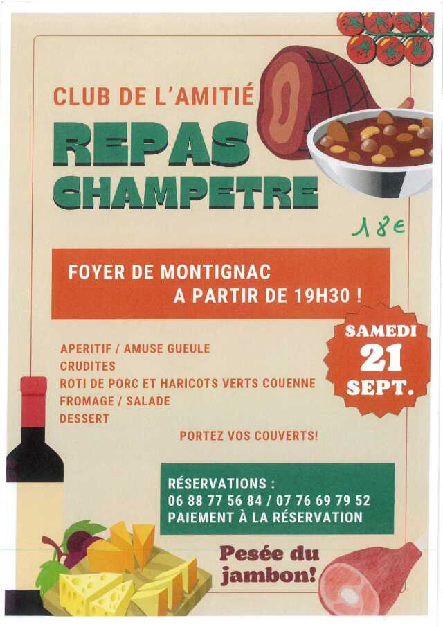 Repas champêtre