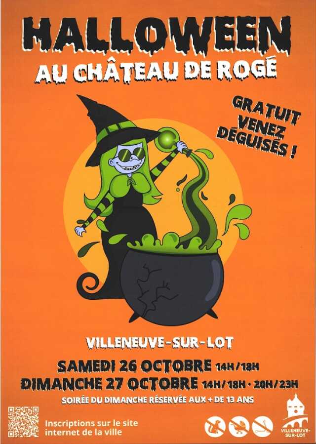 Halloween au château de Rogé