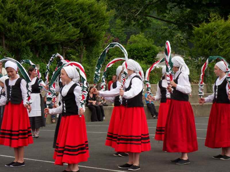 Spectacle de danse basque